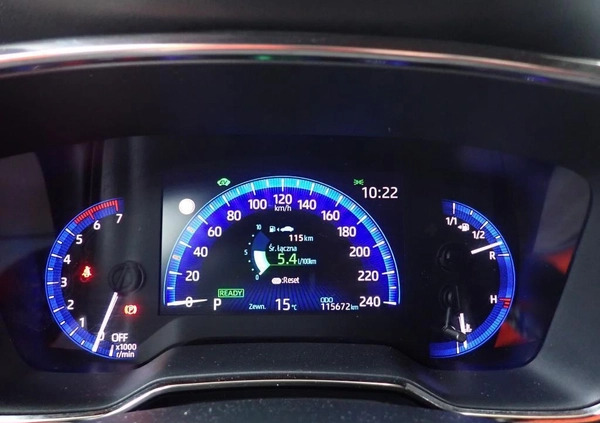 Toyota Corolla cena 77499 przebieg: 116000, rok produkcji 2020 z Gdańsk małe 79